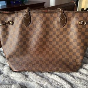 AUTHENTIC Louis Vuitton Neverfull GM | Damier Ebene
